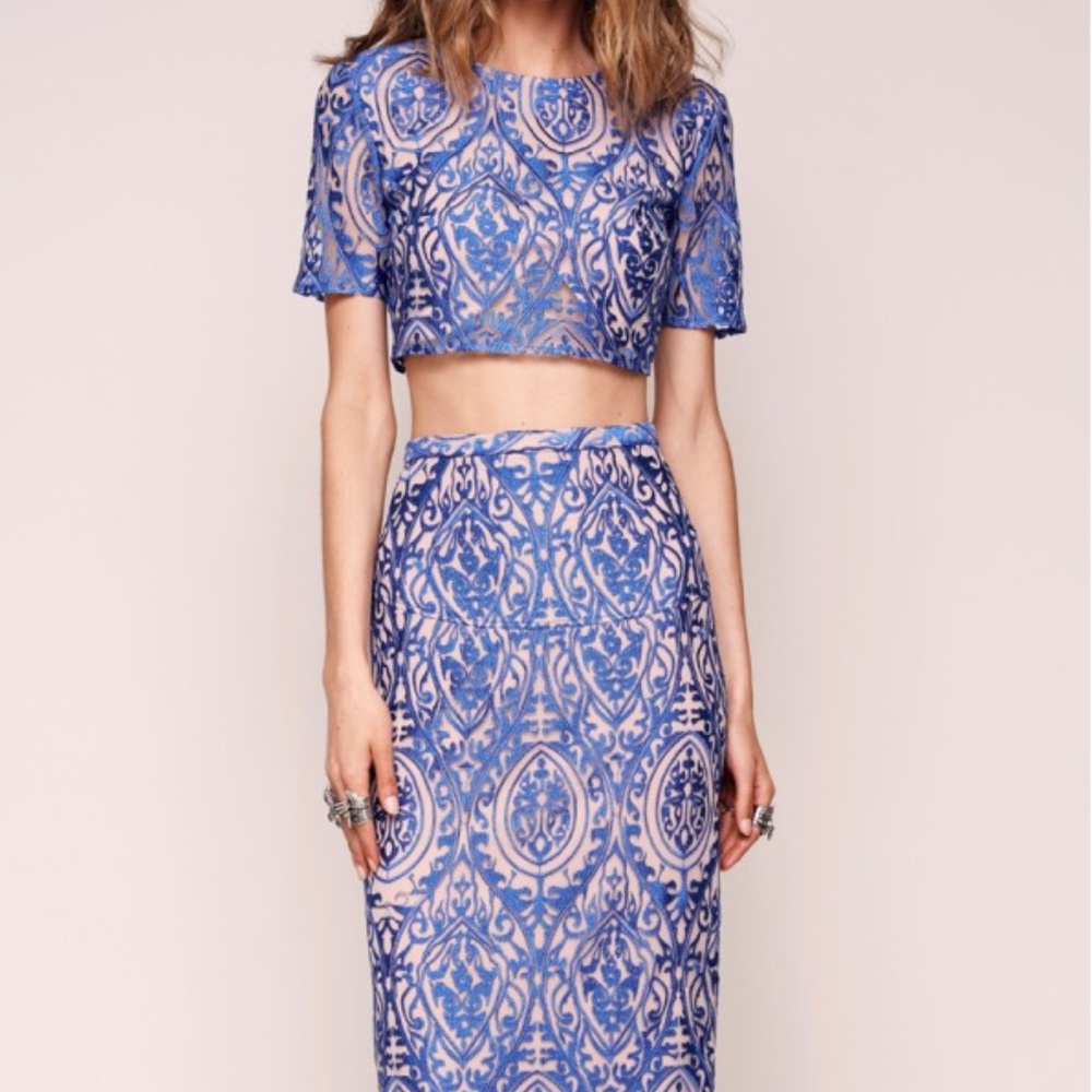 Sunset Crop Top by The Jetset Diaries